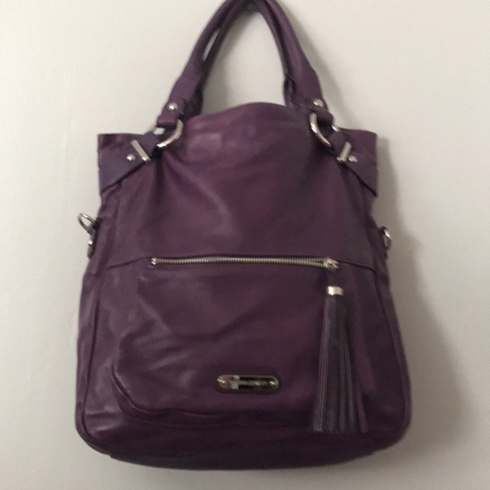 Beautiful Cynthia Rowley Purple/plum leather Purse. used